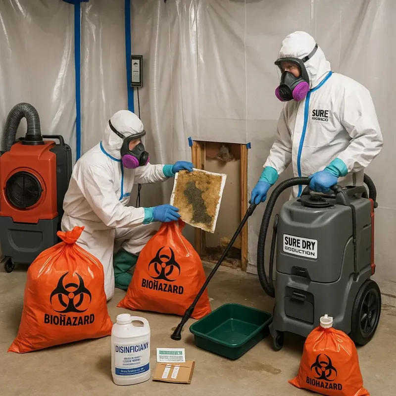 Contaminated Water Handling Protocols process in Buffalo County, SD